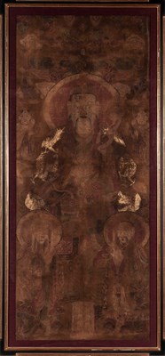 Lot 668 - A Large Chinese Daoist Painting