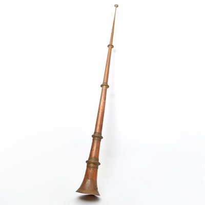 Lot 725 - Tibetan Copper Alloy Trumpet