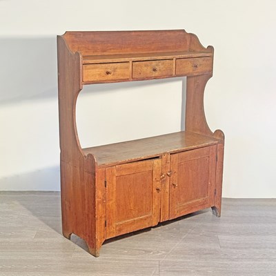 Lot 1050 - Pine Cupboard