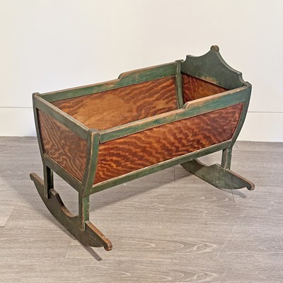 Lot 1047 - Folk Art Cradle