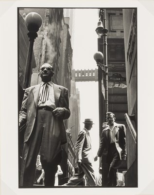 Lot 194 - Leonard Freed, Wall Street, New York-USA, 1956