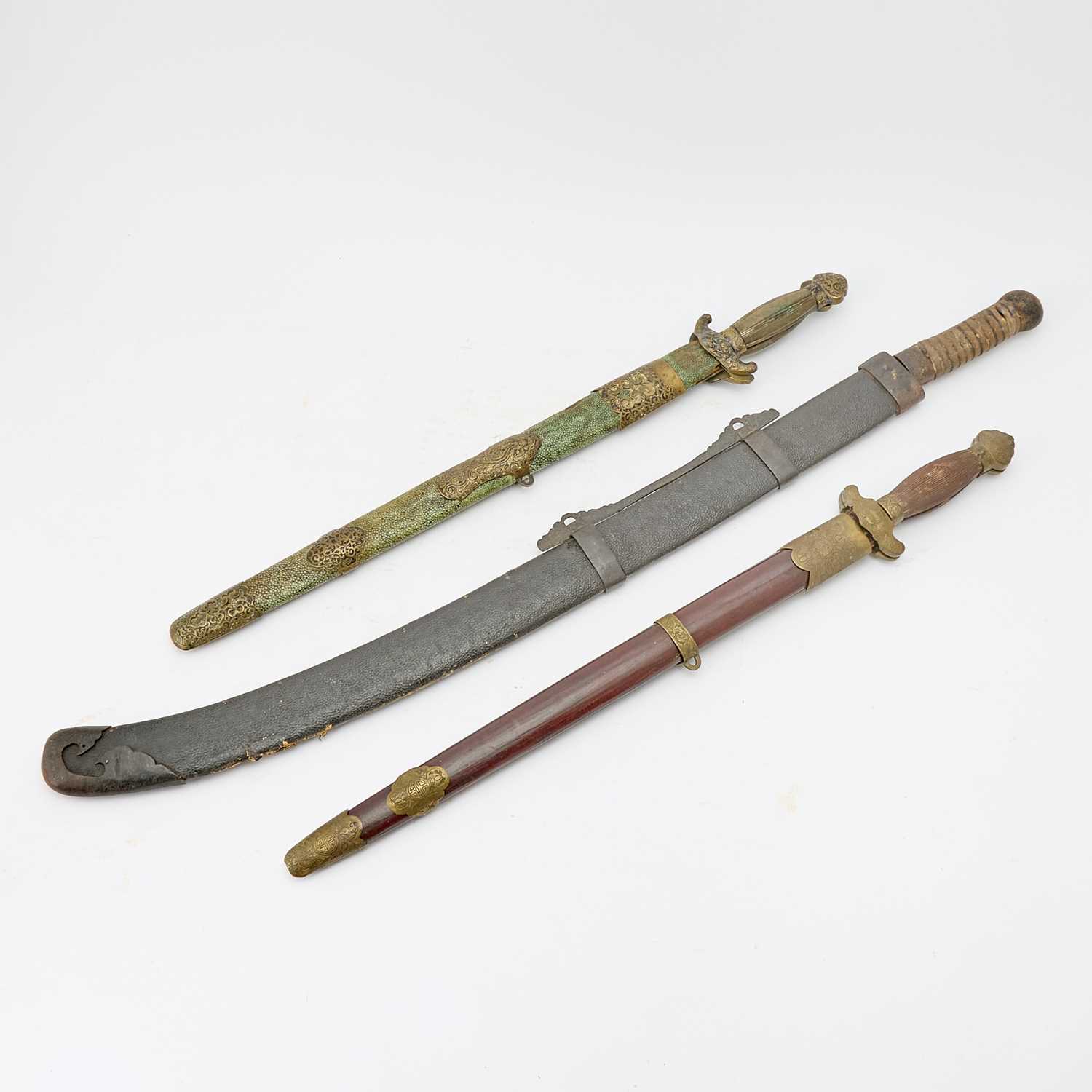 Lot 154 - Three Chinese Swords