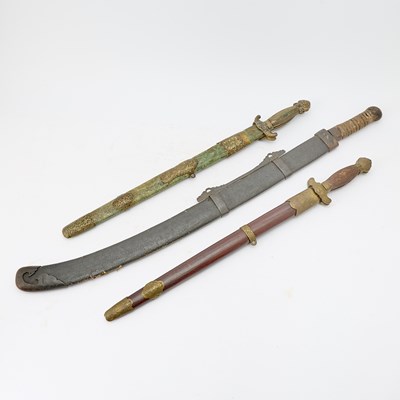 Lot 154 - Three Chinese Swords