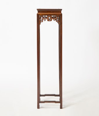 Lot 601 - A Chinese Hardwood Stand
