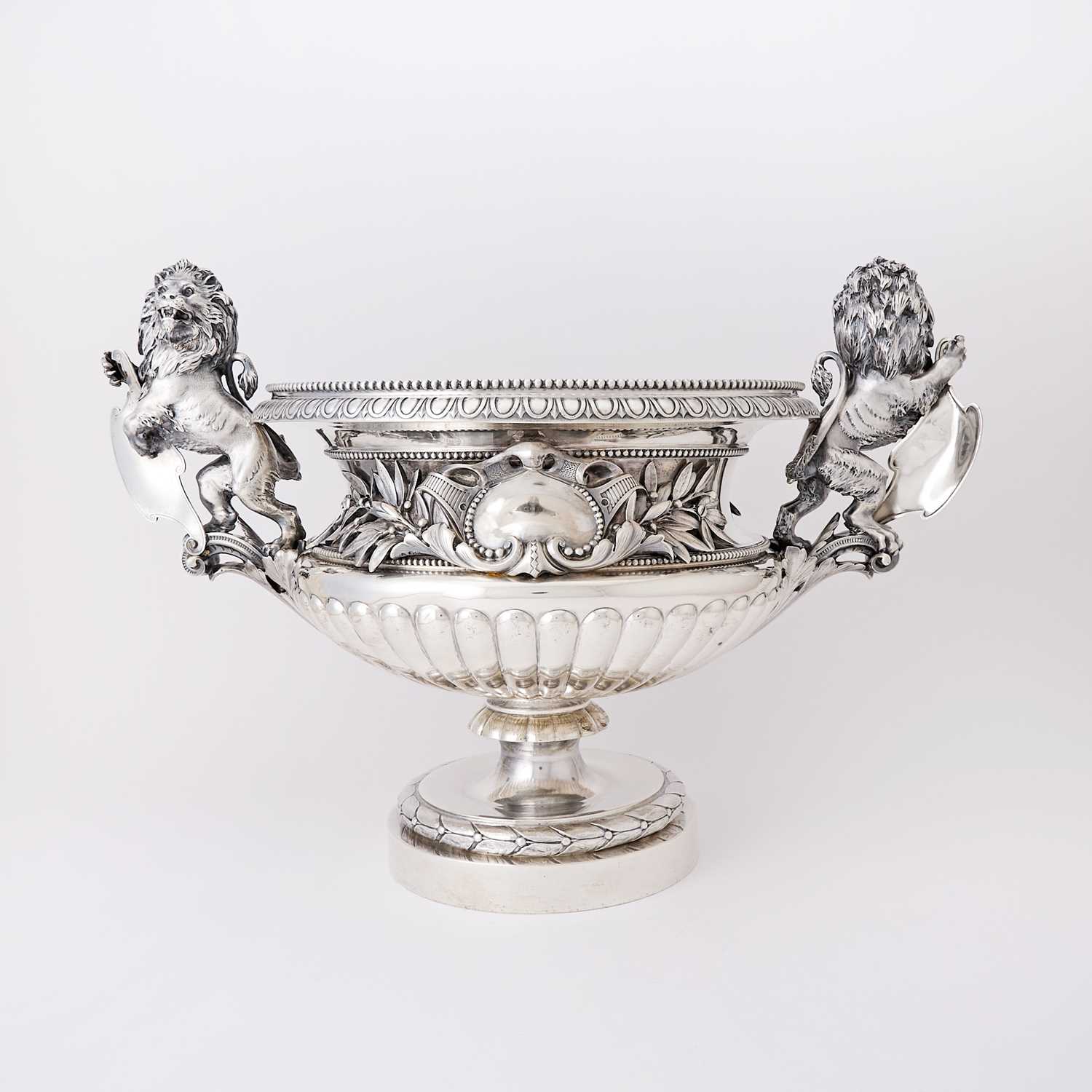 Lot 137 - Victorian Sterling Silver Punch Bowl