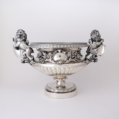 Lot 137 - Victorian Sterling Silver Punch Bowl