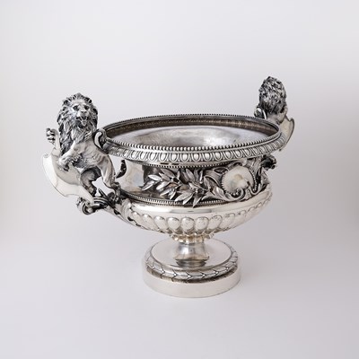 Lot 137 - Victorian Sterling Silver Punch Bowl