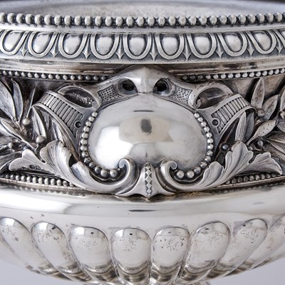 Lot 137 - Victorian Sterling Silver Punch Bowl