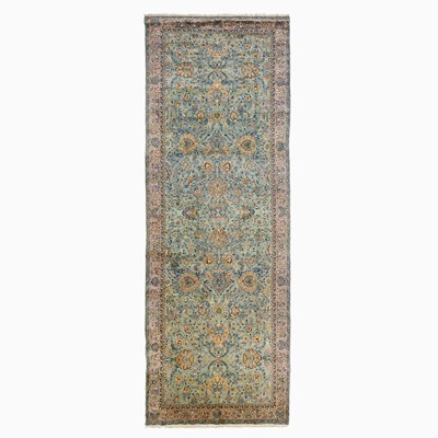 Lot 606 - Indo-Isfahan Gallery Carpet