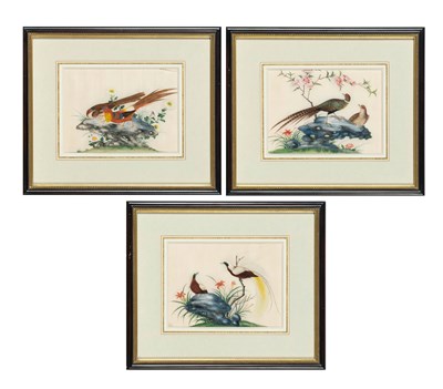 Lot 137 - Three China Trade Paintings