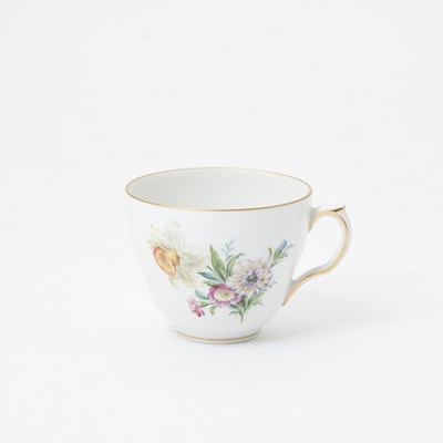 Lot 61 - Royal Copenhagen Porcelain 'Saxon Flower' Pattern Partial Dinner Service