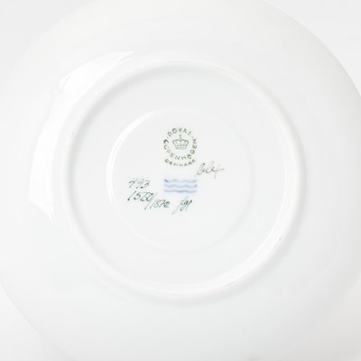 Lot 61 - Royal Copenhagen Porcelain 'Saxon Flower' Pattern Partial Dinner Service