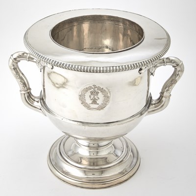 Lot 133 - George III Sheffield Silver Plated Wine Cooler