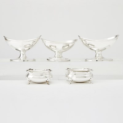 Lot 662 - Group of Sterling Silver Open Salt Cellars