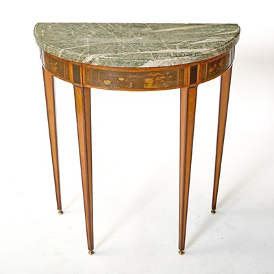 Lot 574 - Dutch Neoclassic Satinwood Console