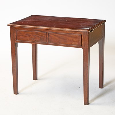 Lot 461 - George III Mahogany Metamorphic Library Table