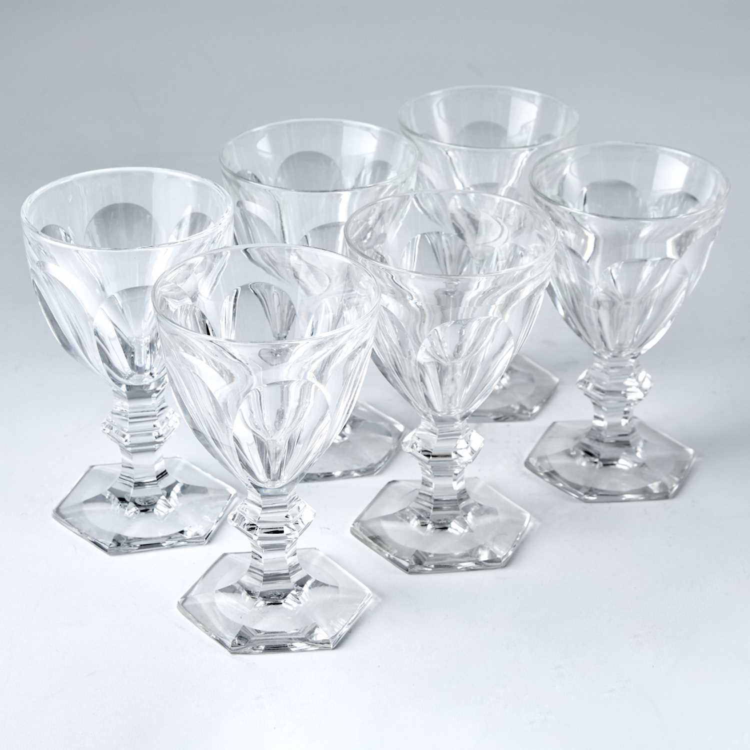 Lot 569 - Set of Twenty-Four Baccarat Blown Glass