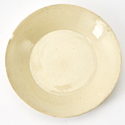Lot 172 - A Chinese Ding Ware Dish