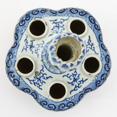 Lot 213 - A Chinese Blue and White Porcelain Tulip Vase