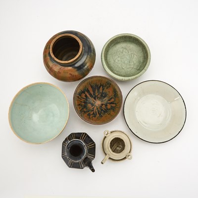 Lot 180 - A Group of Chinese Glazed Ceramic Articles