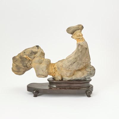 Lot 559 - A Chinese Scholar’s Rock on Stand
