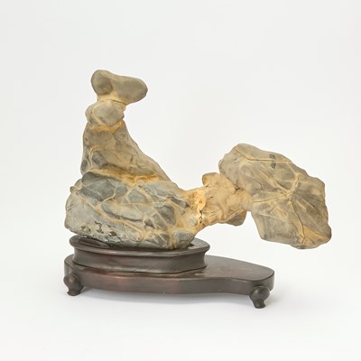 Lot 559 - A Chinese Scholar’s Rock on Stand