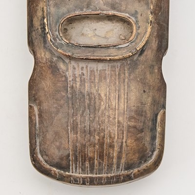 Lot 591 - A Large Chinese Carved Inkstone