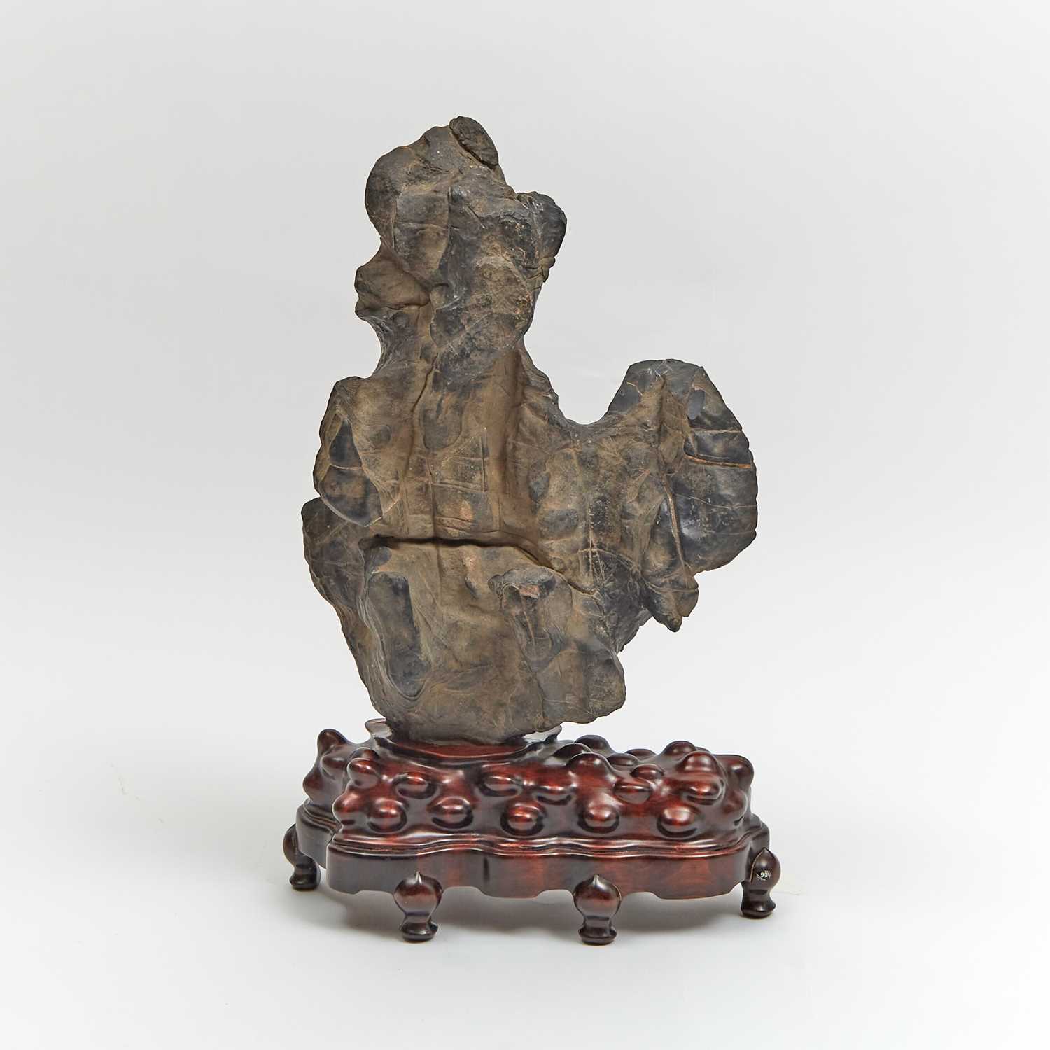 Lot 121 - A Large Chinese Scholar’s Rock and Stand