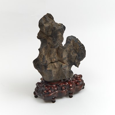 Lot 121 - A Large Chinese Scholar’s Rock and Stand