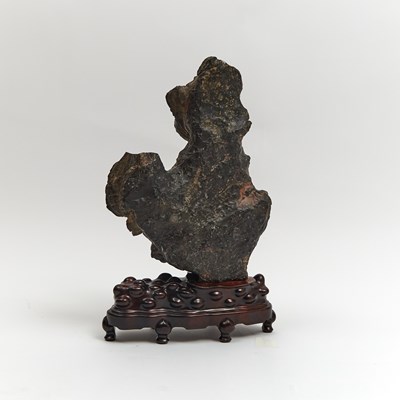 Lot 121 - A Large Chinese Scholar’s Rock and Stand