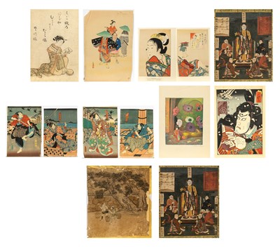 Lot 785 - A Group of Traditional Japanese Works of Art