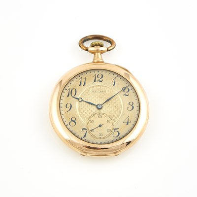 Lot 279 - Gold OF Watch, Waltham, 14K