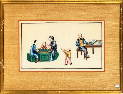 Lot 118 - Twelve China Trade Paintings
