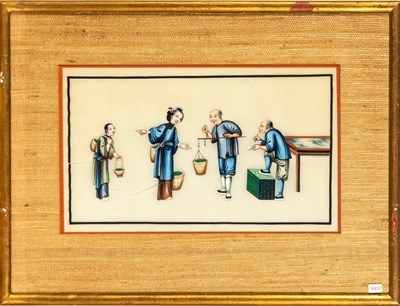 Lot 118 - Twelve China Trade Paintings
