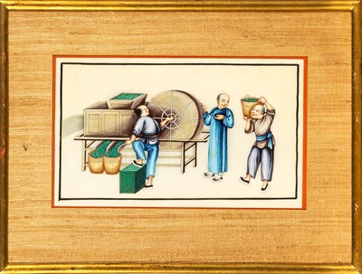 Lot 118 - Twelve China Trade Paintings