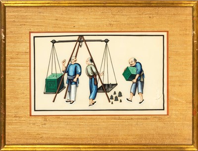 Lot 118 - Twelve China Trade Paintings