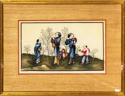 Lot 118 - Twelve China Trade Paintings