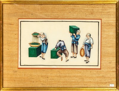 Lot 118 - Twelve China Trade Paintings