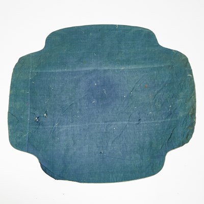 Lot 76 - A Chinese Kesi Silk Quatrefoil Throne Cover