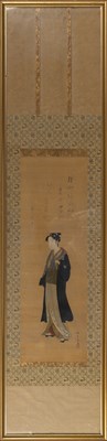 Lot 782 - A Japanese School Painting