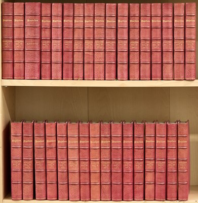 Lot 186 - Standard works on Napoleon finely bound with a volume of manuscripts