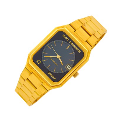 Lot 376 - Omega Gold 'Constellation Chronometer' Wristwatch