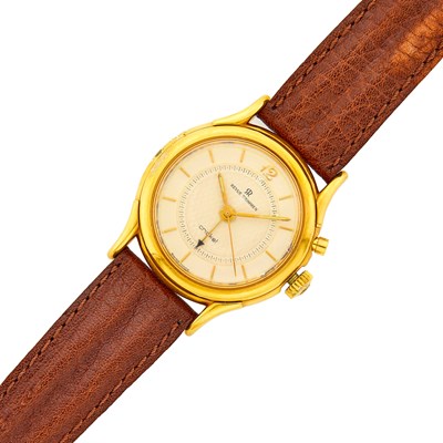 Lot 377 - Revue Thommen Stainless Steel and Gilt-Metal 'Cricket' Wristwatch