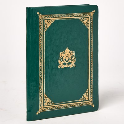 Lot 392 - A New Year's Greeting for President Ford from King Hassan II of Morocco