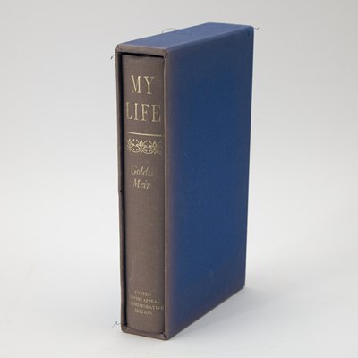 Lot 354 - With an important inscription from Golda Meir to President Ford