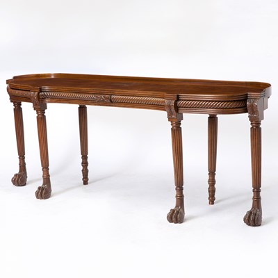 Lot 520 - Regency Mahogany Serving Table
