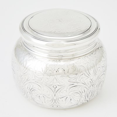 Lot 52 - Tiffany & Co. Sterling Silver Covered Jar
