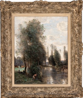 Lot 4 - Jean Baptiste Camille Corot (and Studio)