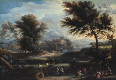 Lot 46 - Follower of Claude Lorrain