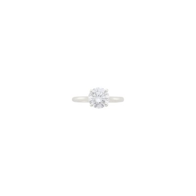 Lot 156 - Silver and Diamond Ring